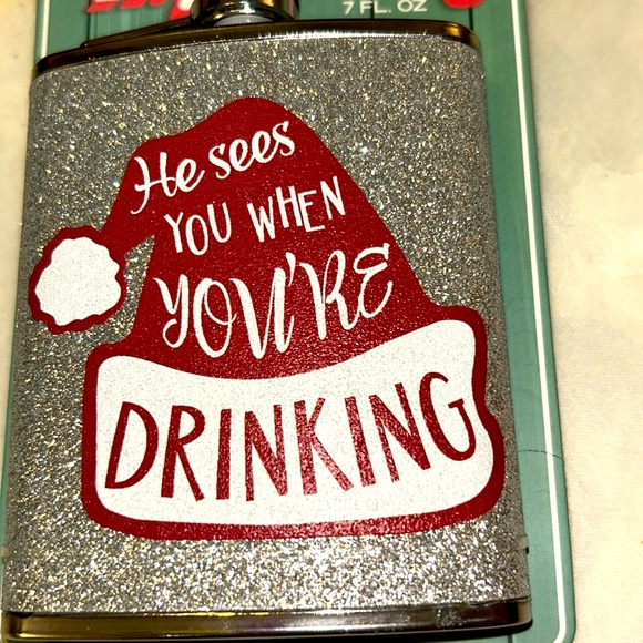 Stainless steel hip flask - Picture 5 of 6